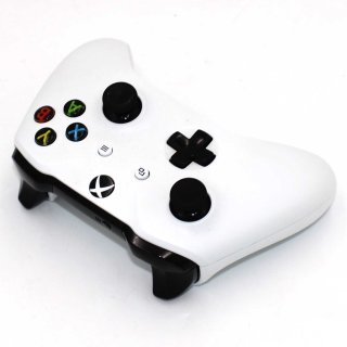 Microsoft - Xbox One S Soft Touch Wireless Controller weiss (geeignet fr Windows)