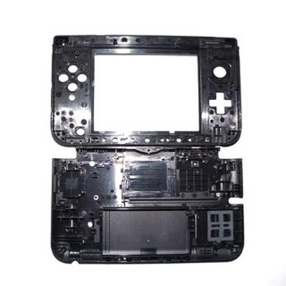 Nintendo 3DS XL Gehuse Grau / Silber Shell Housing Ersatzgehuse neu