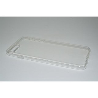 Apple iPhone 7+ / 7 / 8 Plus & Schutzglas + Silikon Hlle 9H Folie Displayfolie Clear Echt Glas Panzerfolie