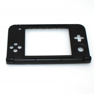 Nintendo 3DS XL Gehuse Mittelrahmen Rahmen Innenteil Blende schwarz