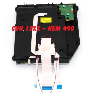 Laser flex kabel fr PS4 KEM-490  CUH 12xx Playstation 4 Flachbandkabel Cable fr Laser zu Mainboard