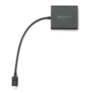Amazon Ethernetadapter / Netzwerk fr Fire TV und Fire TV Stick mit Alexa-Sprachfernbedienung (nur 2017 Modelle)