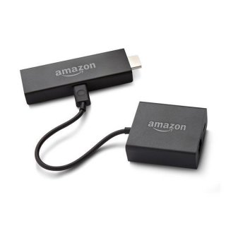 Amazon Ethernetadapter / Netzwerk fr Fire TV und Fire TV Stick mit Alexa-Sprachfernbedienung (nur 2017 Modelle)