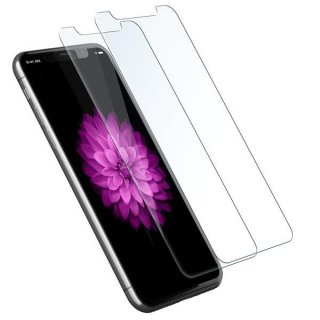 2 x Apple iPhone X Schutzglas Schutzfolie 9H Hrte Folie Displayschutzfolie Clear Echt Glas Panzerfolie Anti-Blschen Anti-Kratzen [5.8 zoll]