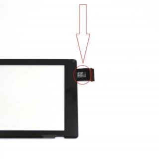 Touchscreen Scheibe Ersatzglas Digitizer V2 Für Nintendo Switch HAC-001(-01) ab 02/2019 *NEU*