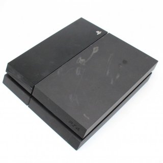 Ps4 Playstation 4 CUH 1004 / 1116 Gehäuse + Mittelteil + Bleche schwarz leicht beschädigt