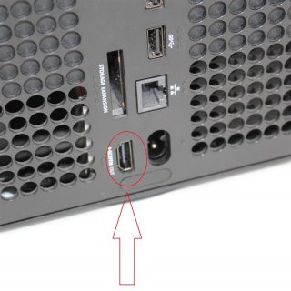 Microsoft XBOX Series X Reparatur des HDMI Port Socket Buchse Reparatur