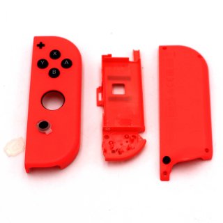 Original Joy-Con Links Gehäuse Handle Controller rot gebraucht mit Buttons für Nintendo Switch