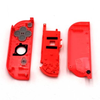 Original Joy-Con Links Gehäuse Handle Controller rot gebraucht mit Buttons für Nintendo Switch