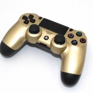 PlayStation 4 - DualShock 4 Wireless Controller, gold Schwarz (2016) - gebraucht