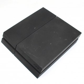 Sony Ps4 Playstation 4 CUH1216a  Gehäuse & Mittelteil schwarz mit Kratzern