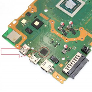 Sony Playstation 4 PS4 Slim Reparatur des HDMI IC Chips CUH2016B 2116B 2216B