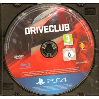 Driveclub (Standard-Edition) - [PlayStation 4] gebraucht nur Spiele CD