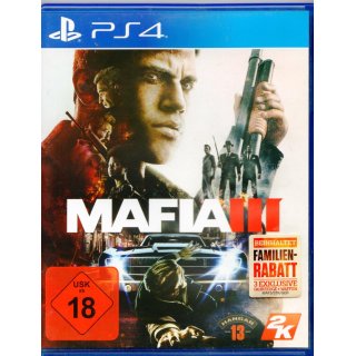 Mafia III - USK 18 gebraucht - Ps4 Playstation4