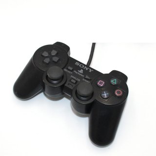 Original Sony PS2 DualShock 2 Controller schwarz (Playstation 2) gebraucht
