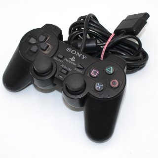 Original Sony PS2 DualShock 2 Controller schwarz (Playstation 2) gebraucht