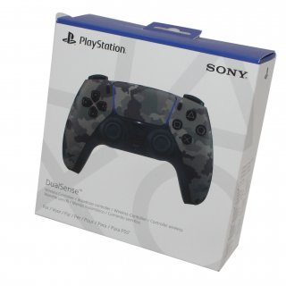 Sony Playstation 5 DualSense Wireless-Controller Grey-Camouflage + Halleffect Halleffekt Sticks *Neu