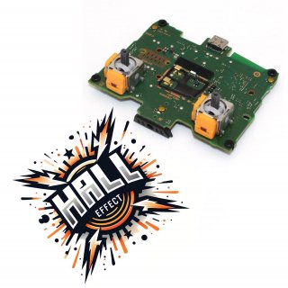 Sony PlayStation 5 Controller Orange Hall Effekt Mainboard Platine Effect PS5 BDM-010 Halleffect Halleffekt