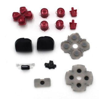 Originale Button Knpfe Tasten 14-teiliges Set Cosmic Red Fr Playstation5 PS5 Controller