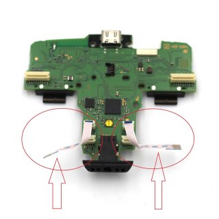 2 Flex Kabel Back Button Module DualSense Edge HRB-010 - R + L Controller Ersatzteil Sony Playstation 5 PS5