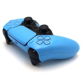 DualSense Wireless-Controller Starlight-Blue Sony + TMR Hall Effekt orange Analog Sticks [PlayStation 5 ] PS5 PS 5 PS-5 gebraucht