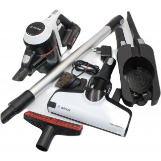 Bosch Professional BCS611AM Akkustaubsauger, Wei, 1 Akku gebraucht
