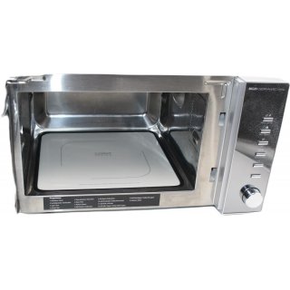 CASO  MG20 Ceramic menu 2-in-1 Mikrowelle mit Grill  Keramikboden und Grill-Rost fr 2 Ebenen, 900 W, 1000 W Grill, 20 L, Edelstahl, verspiegelt - gebraucht  