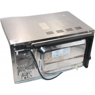 CASO  MG20 Ceramic menu 2-in-1 Mikrowelle mit Grill  Keramikboden und Grill-Rost fr 2 Ebenen, 900 W, 1000 W Grill, 20 L, Edelstahl, verspiegelt - gebraucht  