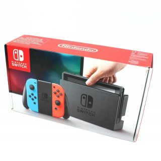 Nintendo Switch Konsole komplett Set mit Halleffect Joycons Dockinstation Netzteil gebraucht