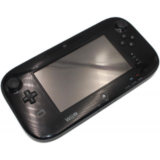 Nintendo Wii U Controller Tablet LCD schwarz gebraucht mit gebrauchsspuren aber funktionsfhig