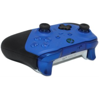 Xbox ELITE WLC SERIES 2 Schwarz/Blau Wireless-Controller gebraucht Zustand Sehr gut