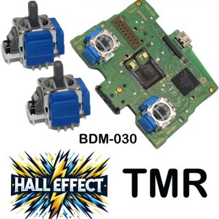 Sony PlayStation 5 Controller Blau HallEffekt TMR Mainboard Platine Effect PS5 BDM-030 Halleffect Halleffekt