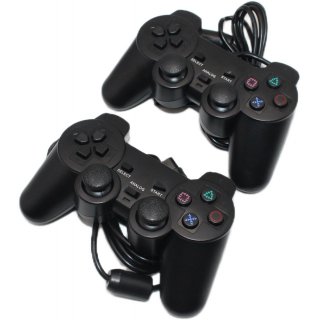 PlayStation 2 PS2 Slim Konsole + 2 x Controller + Netzteil + RGB kabel + 2 x 8 MB Memory Cards JVA Edition
