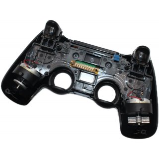 Original Sony Playstation Gehuse Controller schwarz V1 JDM 001 Ps4 Akku & Mainboard fehlt