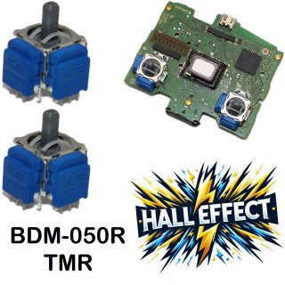 Sony PlayStation 5 Controller Blau Hall Effekt TMR...