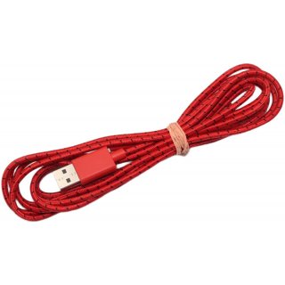 Original XBOX Elite Series 2 Controller Ladekabel Rot USB...