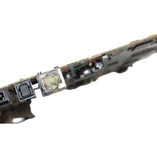 Mainboard GH-032-21 f�r PS2 SLIM - SCPH 70004 - USB Ports & Lan Port zugeklebt