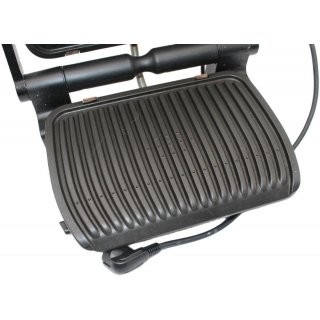 Tefal GC714812 Optigrill Schwarz ohne Backschale defekt Standfu� gebrochen