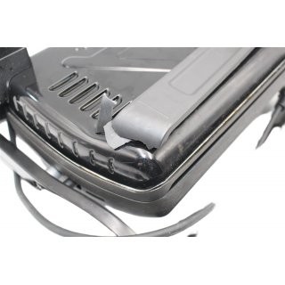 Tefal GC714812 Optigrill Schwarz ohne Backschale defekt Standfu� gebrochen