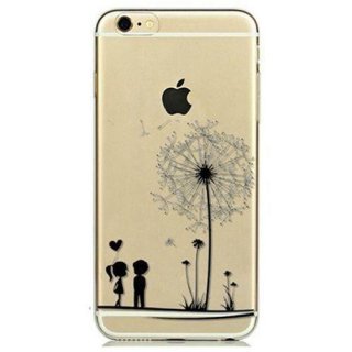 iPhone 6 6S Pusteblume / Baum Handyhülle Hülle Tasche Cover Case Silikon