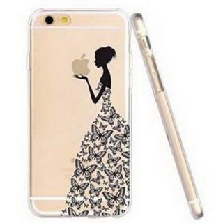 iPhone 5 5S Frau / Liebe Handyhülle Hülle Tasche Cover Case Silikon