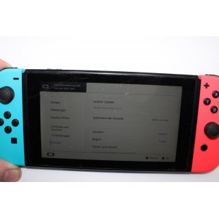 Nintendo Switch Neon-Rot/Neon-Blau Baujahr 2017 Patchable / Hackable gebraucht #2