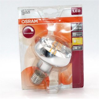 Osram LED Filament Superstar Reflektor R80 7W = 46W E27 warmweiß 2700K DIMMBAR
