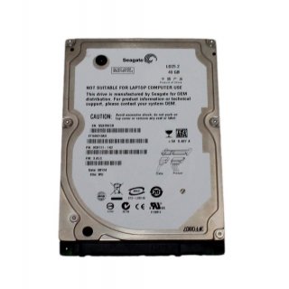 40 gb Seagate SATA *2.5 zoll* HDD (ST940210AS) Festplatte Ld25.2 *Notebook pc