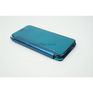 Iphone 7 / 4,7 LED View Flip Case Tasche Blau Cover Schutzhülle
