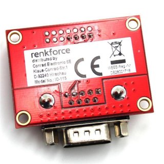 Renkforce RF-4011279 Raspberry Pi® Erweiterungs-Platine Raspberry Pi® A, B, B+