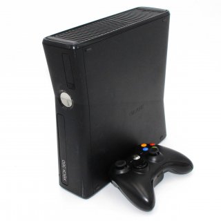 Microsoft Xbox 360 Slim 4 GB [mit HDMI-Ausgang, Wireless Controller] [2011]