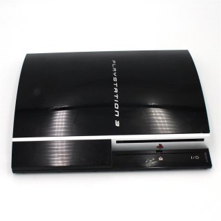 Sony PS3 Gehäuse oben & unten CECHL04 - 80 GB Version - gebraucht