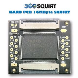 360 Squirt Coolrunner 1.6 BGA Black Corona Support Mit Squirt 360 Nand Programmer Mit Squirt Nand PCB 16 MB