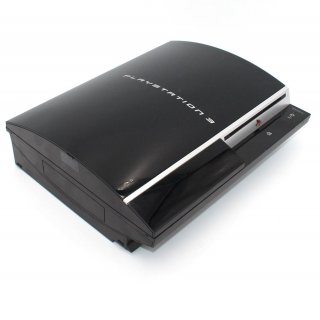 PlayStation 3 80GB [inkl. DualShock Controller ] 3 Spiele schwarz - gebraucht : Zustand : Gut
